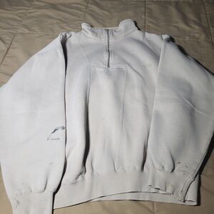 Vintage 90s The North Face Quarter Zip Pullover  Men’s Large Beige Hong Kong 90s